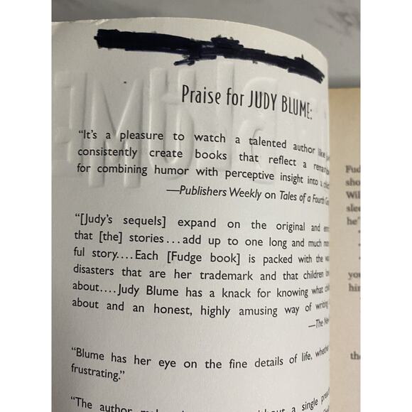 Superfudge by Judy Blume (2003, Trade Paperback) - Picture 3 of 6